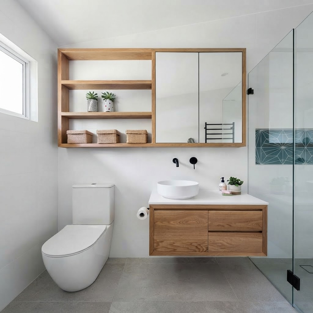 muebles de melamina baño en Lima