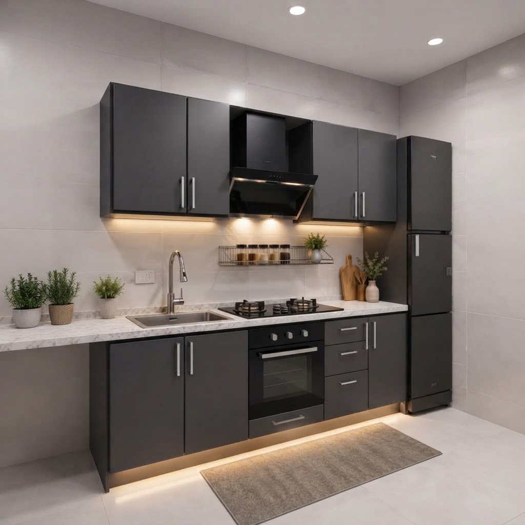 muebles de melamina para cocina