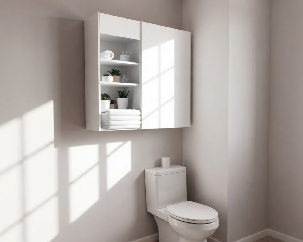 muebles de melamina para baños pequeños en Lima